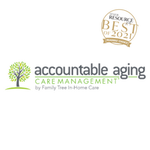 Best of logo for accountable aging care management