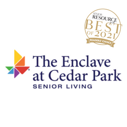 Best of logo for enclave at cedar park senior living