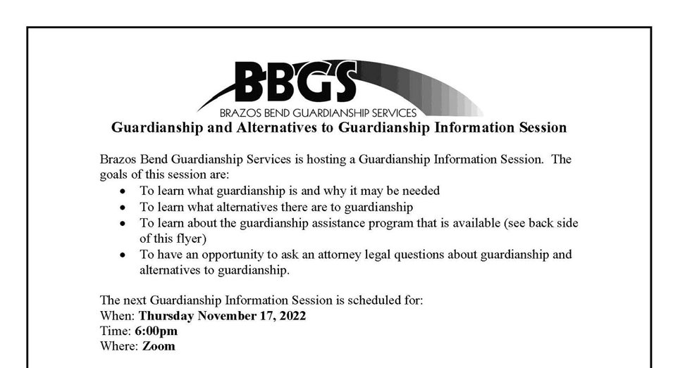Brazos Bend Guardianship Services Information Session November 2022.png