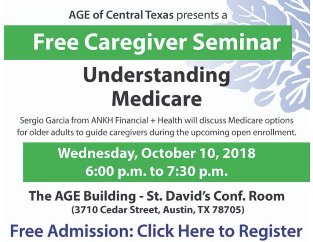 Understanding Medicare Caregiver Seminar ageofcentraltx.org.png