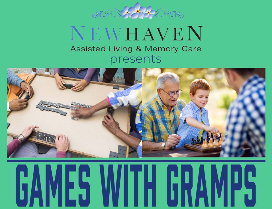 Games with Gramps at New Haven of Floresville