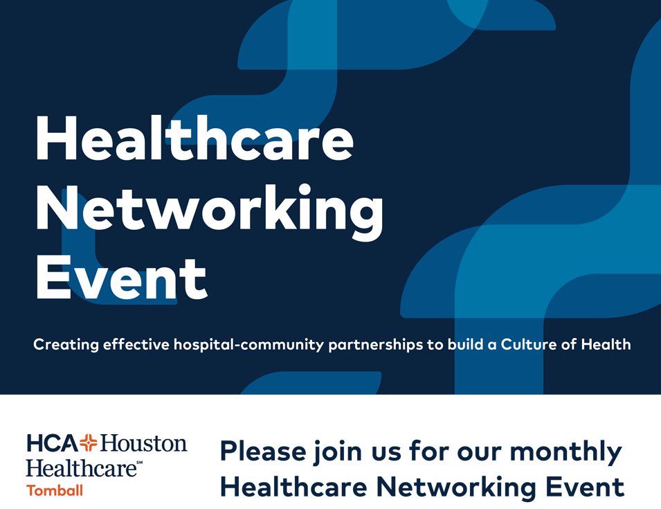 HCA Houston Healthcare Tomball Networking Event