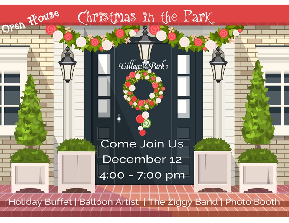 Christmas in the Park Open House at Village on the Park Friendswood.png