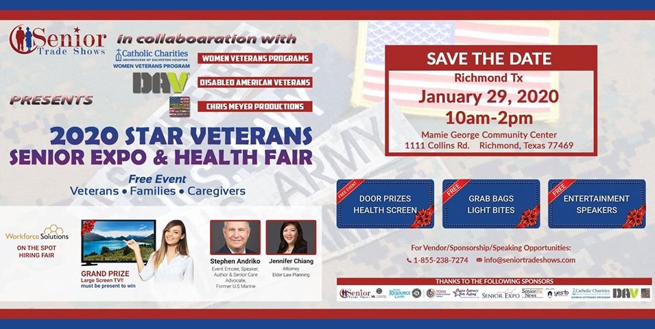 2020 Star Veterans Senior Expo &amp; Health Fair-Richmond