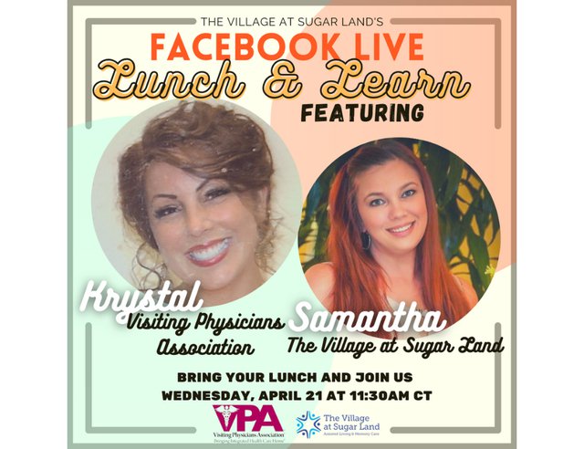 The Village at Sugar Land's Lunch &amp; Learn Series