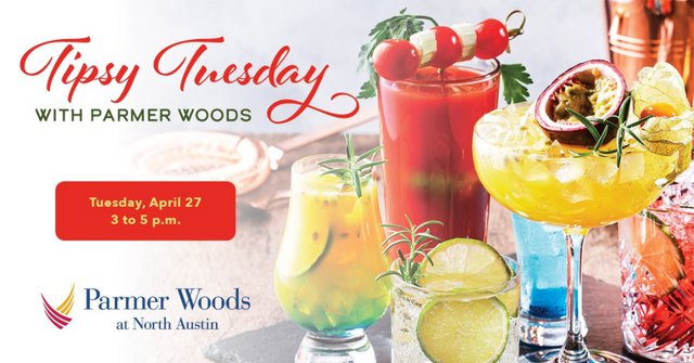 Tipsy Tuesday with Parmer Woods